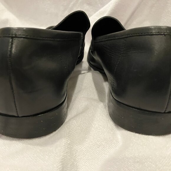 Gucci Split Toe Black Leather Men's Slip-on Loafer - Size 10 - Picture 9 of 9